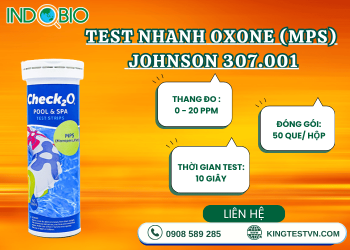 Vì sao nên chọn que test Oxone Johnson 307.001 ?